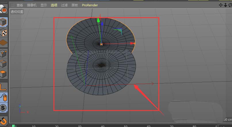 C4D怎么使用圆盘功能建模反光板_wishdown.com C4D怎么使用圆盘功能建模反光板_wishdown.com