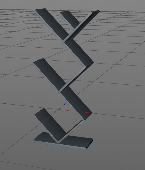 c4d怎么建模创意的书架_wishdown.com c4d怎么建模创意的书架_wishdown.com