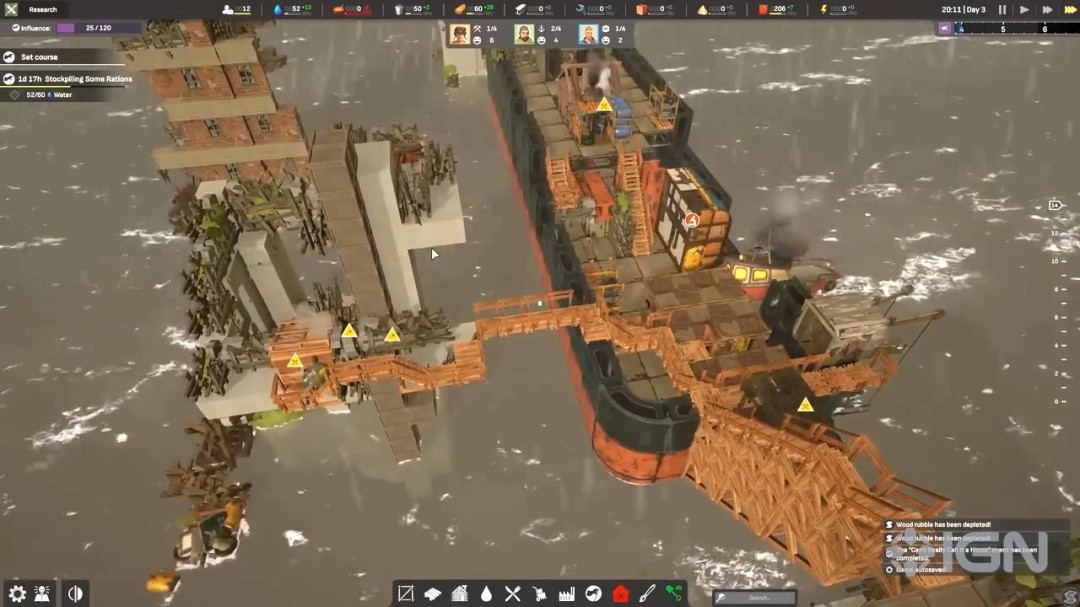 《终落之城》22分钟实机演示 建造庞大海上城市_wishdown.com 《终落之城》22分钟实机演示 建造庞大海上城市_wishdown.com