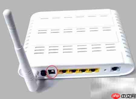 ADSL Modem��Դ����ʾ��ͼ