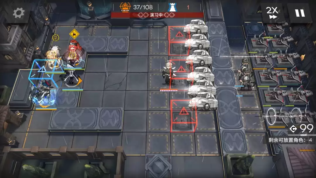 《明日方舟》十字路口CG-1到CG-8突袭少人摆完挂机攻略_wishdown.com CG-8实战效果图