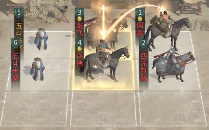 《三国:天下归心》背水断桥队成员推荐_wishdown.com 《三国:天下归心》背水断桥队布阵站位图