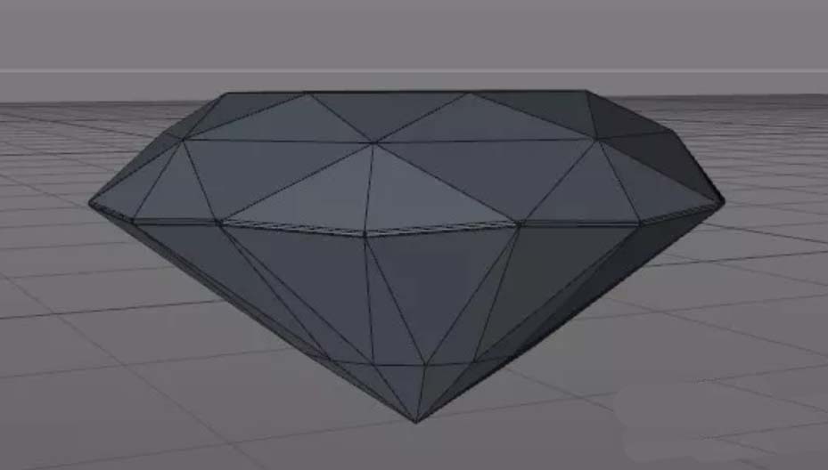 C4D��ô��ģ��ά�������ʯ