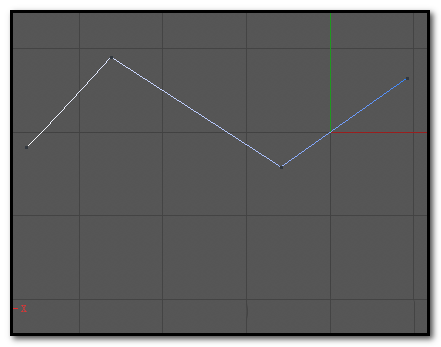 C4D贝塞尔曲线的两点怎么放到同一水平直线上_wishdown.com C4D贝塞尔曲线的两点怎么放到同一水平直线上_wishdown.com
