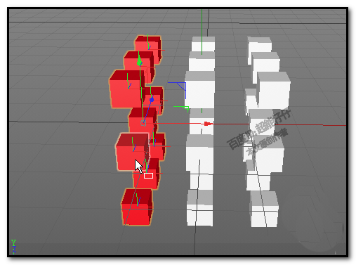c4d怎么克隆多个正方体并添加不同的材质_wishdown.com c4d怎么克隆多个正方体并添加不同的材质_wishdown.com