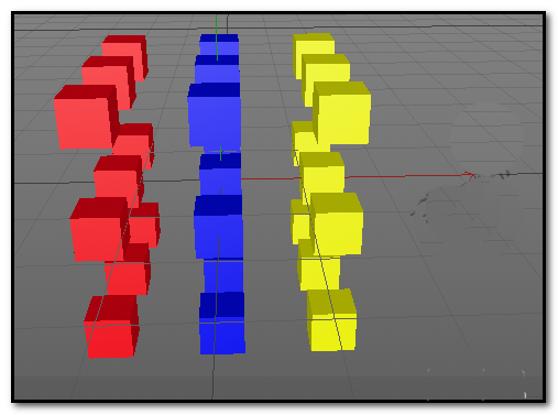 c4d怎么克隆多个正方体并添加不同的材质_wishdown.com c4d怎么克隆多个正方体并添加不同的材质_wishdown.com