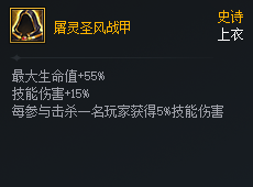 DNF次元对决屠灵圣风战甲好用吗_DNF次元对决屠灵圣风战甲强度一览_wishdown.com DNF次元对决屠灵圣风战甲属性与评价