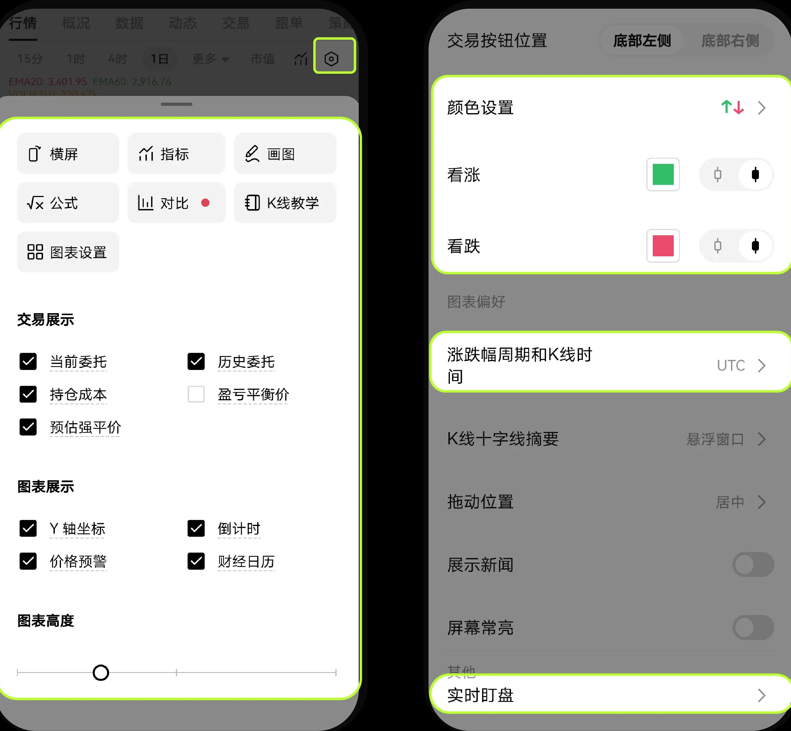 欧意K线图如何设置?常见问题及设置指南_wishdown.com K线颜色/涨跌幅周期/快捷下单/新闻