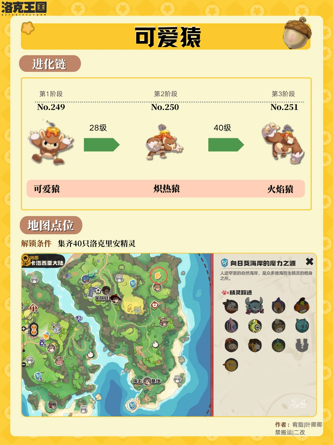 洛克王国世界可爱猿果实怎么获得_洛克王国世界可爱猿果实获取攻略_wishdown.com 洛克王国世界可爱猿果实怎么获得_洛克王国世界可爱猿果实获取攻略_wishdown.com