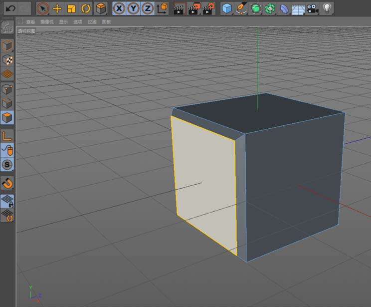 C4D倒角工具怎么编辑立方体_wishdown.com C4D倒角工具怎么编辑立方体_wishdown.com