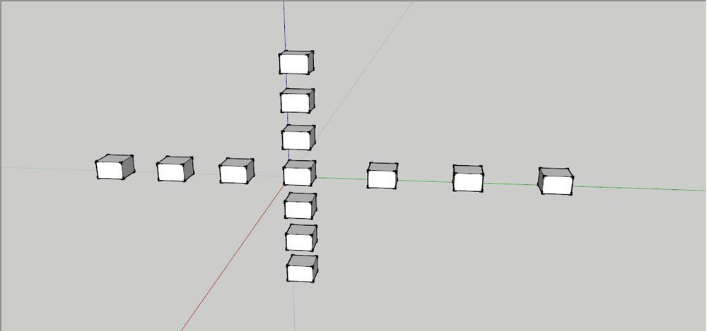 sketchup物体怎么移动和阵列_wishdown.com sketchup物体怎么移动和阵列_wishdown.com