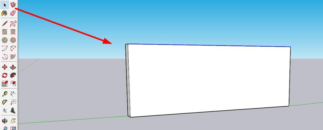 sketchup墙面怎么添加凸出的条文装饰_wishdown.com sketchup墙面怎么添加凸出的条文装饰_wishdown.com