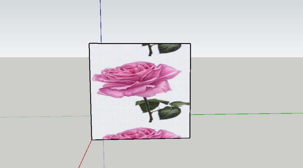 SketchUp草图大师材质贴图怎么调整位置_wishdown.com SketchUp草图大师材质贴图怎么调整位置_wishdown.com