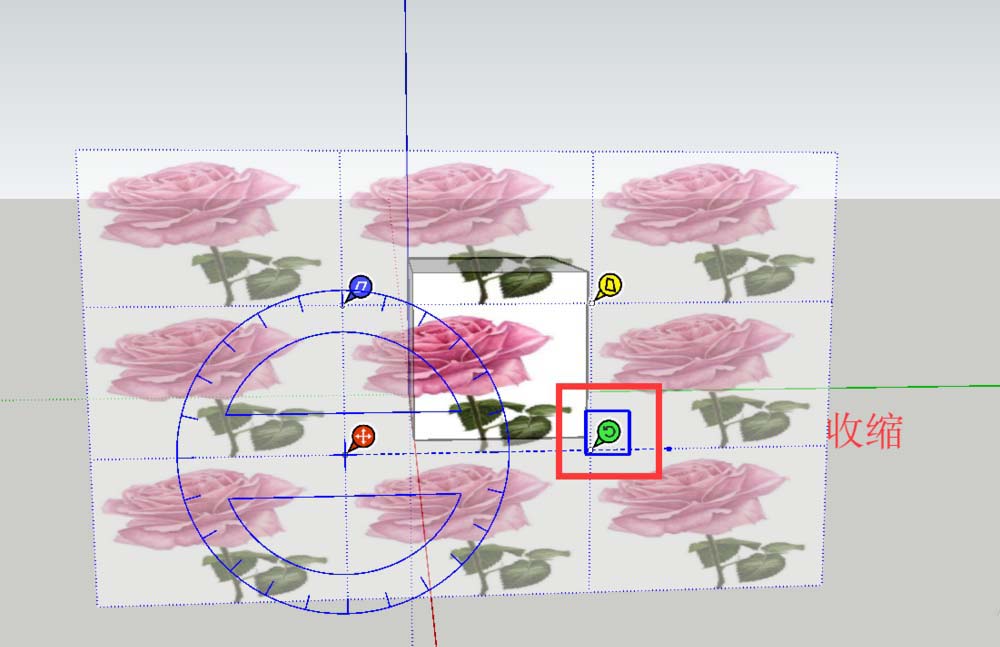 SketchUp草图大师材质贴图怎么调整位置_wishdown.com SketchUp草图大师材质贴图怎么调整位置_wishdown.com