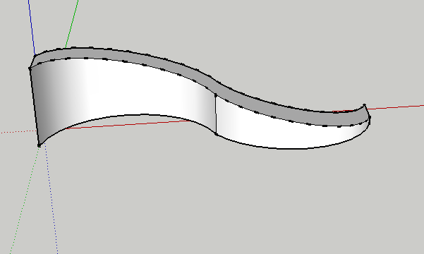 SketchUp怎么绘制曲线坡道_wishdown.com SketchUp怎么绘制曲线坡道_wishdown.com