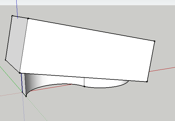 SketchUp怎么绘制曲线坡道_wishdown.com SketchUp怎么绘制曲线坡道_wishdown.com