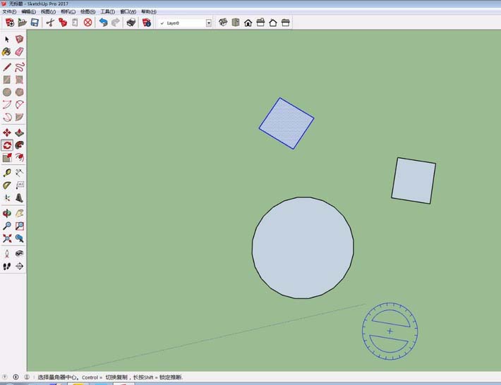 草图大师sketchup2017怎么环形复制物体_wishdown.com 草图大师sketchup2017怎么环形复制物体_wishdown.com