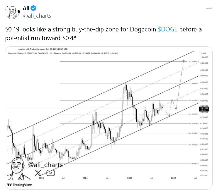 狗狗币价格预测:多头能否引发 0.25 美元的突破?一文分析_wishdown.com 狗狗币价格预测:多头能否引发 0.25 美元的突破?一文分析