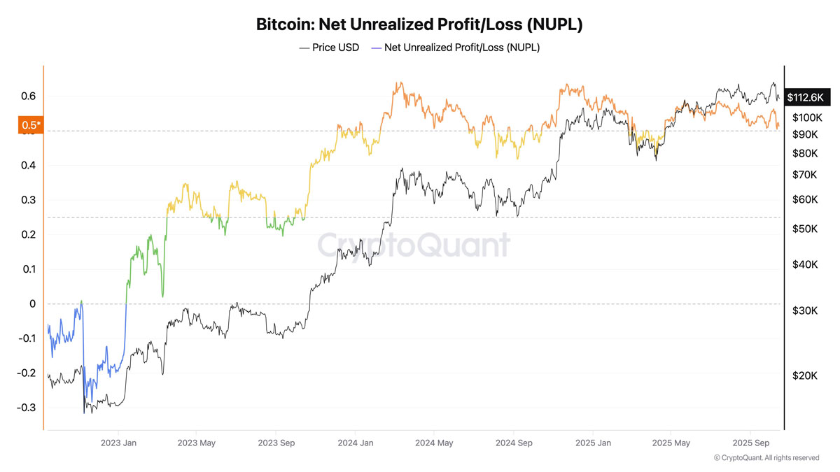 一文了解比特币(BTC)指标显示 比特币11.25万:狂热预警
