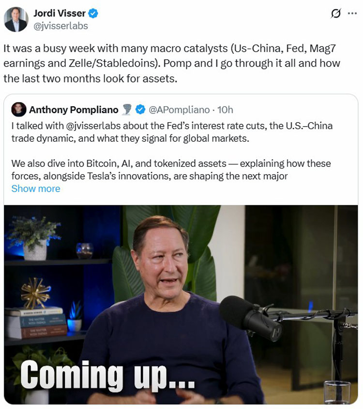 分析师Jordi Visser表示,比特币(BTC)显示出处于初始产品发行中的迹象_wishdown.com 比特币流动性分布类似IPO初期