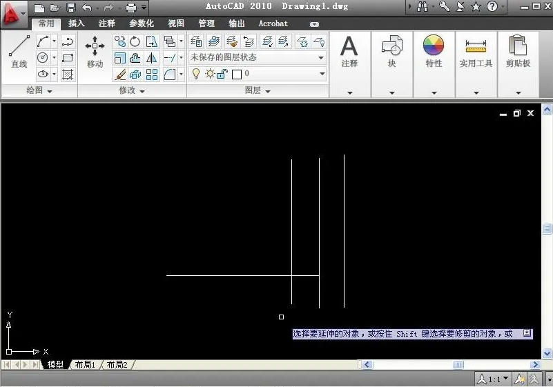 autoCAD2010怎么延伸命令_wishdown.com autoCAD2010怎么延伸命令_wishdown.com
