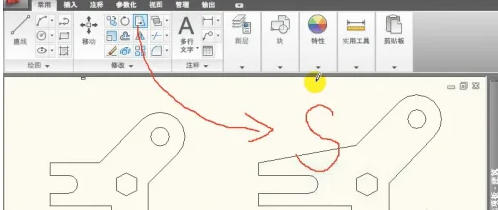 autoCAD2010怎么拉伸对象_wishdown.com autoCAD2010怎么拉伸对象_wishdown.com