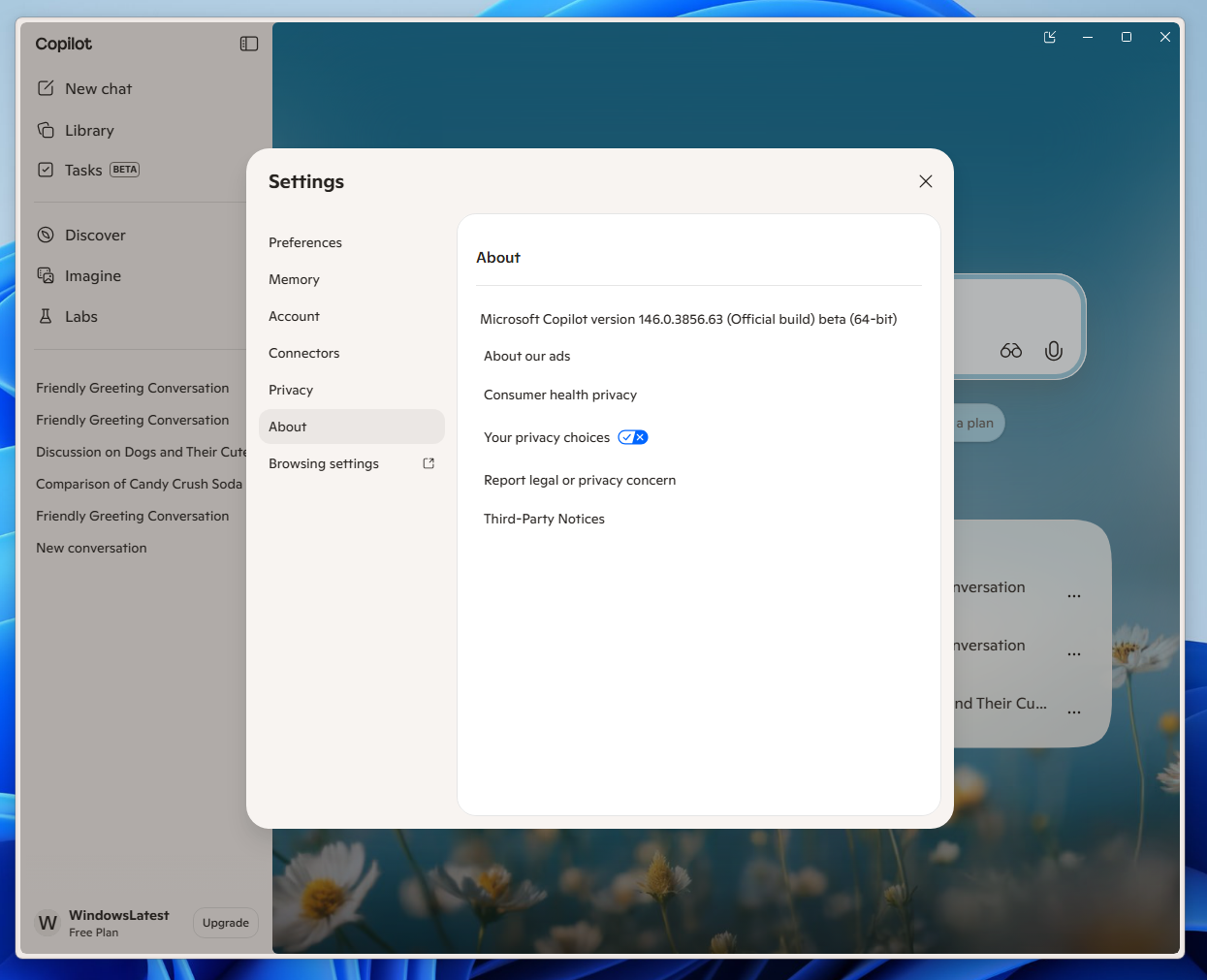 微软再次重构 Win11 版 Copilot:放弃 WinUI 原生框架,转投 WebView 网页套壳_wishdown.com 微软再次重构 Win11 版 Copilot:放弃 WinUI 原生框架,转投 WebView 网页套壳