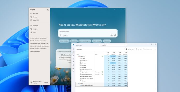 ΢���ٴ��ع� Win11 �� Copilot������ WinUI ԭ����ܣ�תͶ WebView ��ҳ�׿�