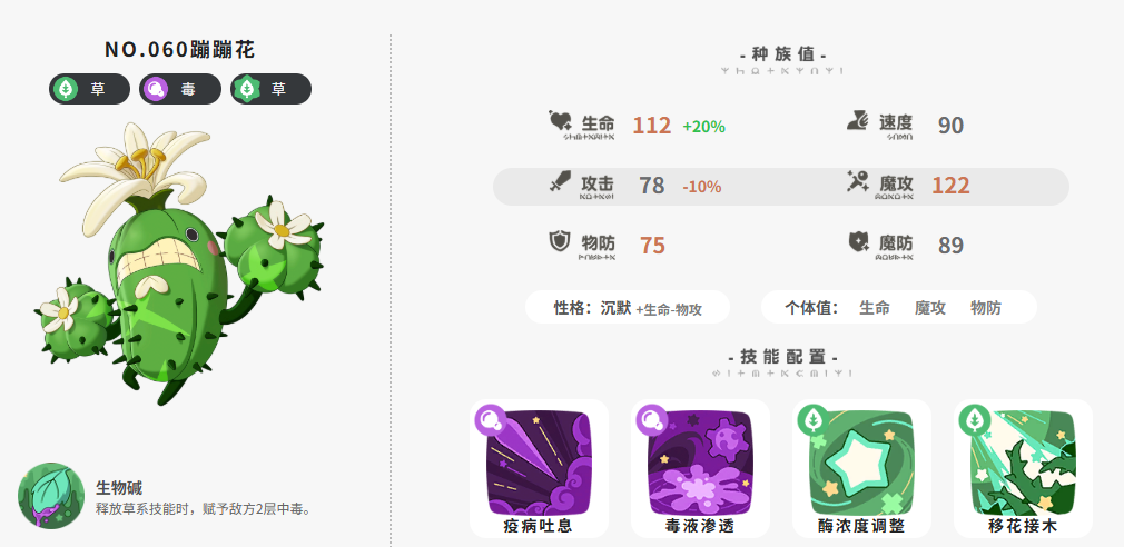 洛克王国世界强势毒队配队攻略_wishdown.com 洛克王国世界强势毒队配队攻略_wishdown.com