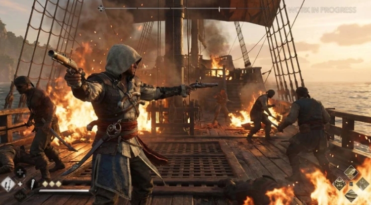 曝《刺客信条:黑旗》重制版已接近完成 今夏发售_wishdown.com 曝《刺客信条:黑旗》重制版已接近完成 今夏发售_wishdown.com