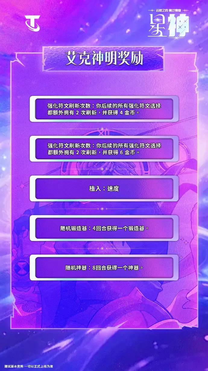 云顶之弈S17艾克神明奖励效果一览_wishdown.com 云顶之弈S17艾克神明奖励效果一览_wishdown.com
