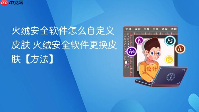 火绒安全软件怎么自定义皮肤_wishdown.com 火绒安全软件怎么自定义皮肤 火绒安全软件更换皮肤【方法】