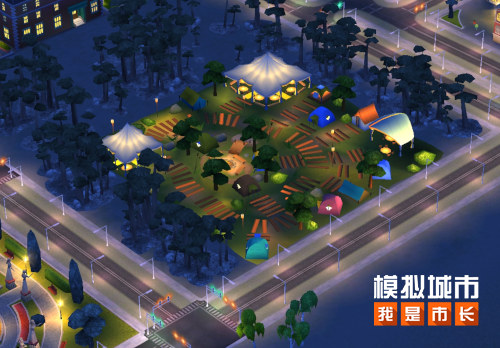 ��ģ����У������г�������ҹ���м���������ҹɫ