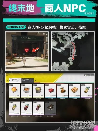 明日方舟终末地商人位置在哪里 终末地商人位置一览_wishdown.com 明日方舟终末地商人位置在哪里 终末地商人位置一览_wishdown.com