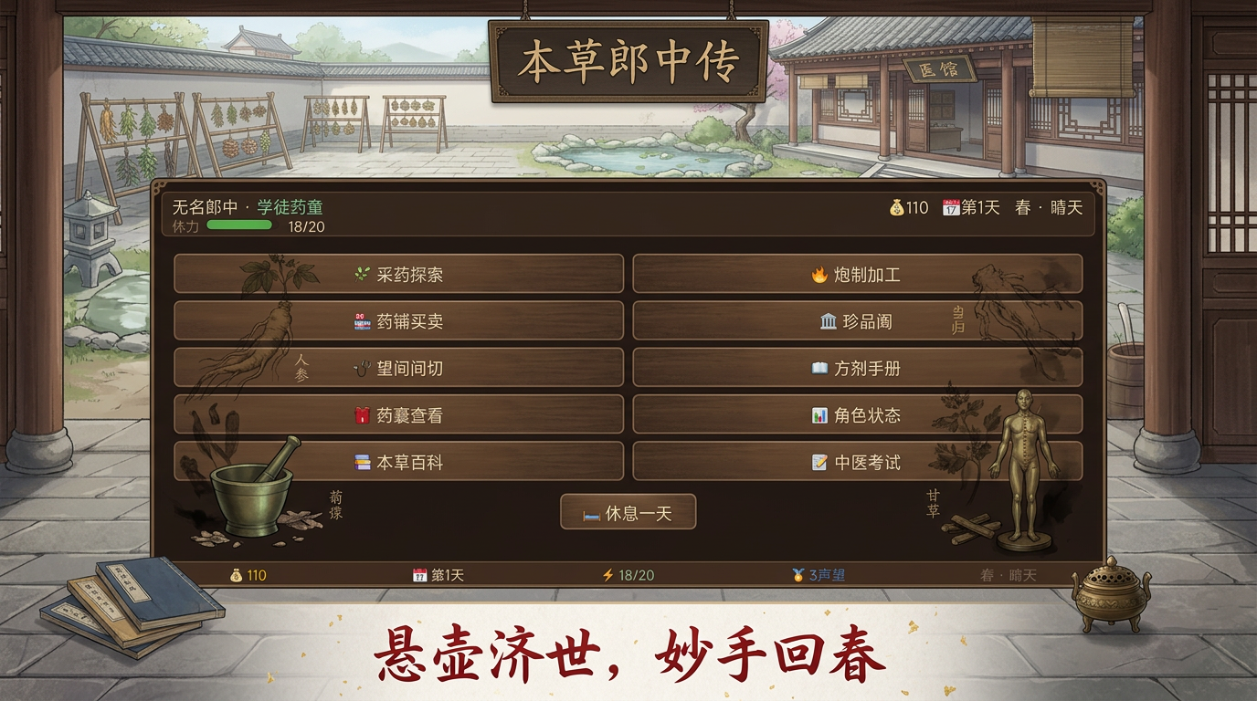 本草郎中传好玩吗 本草郎中传玩法简介_wishdown.com 本草郎中传好玩吗 本草郎中传玩法简介_wishdown.com