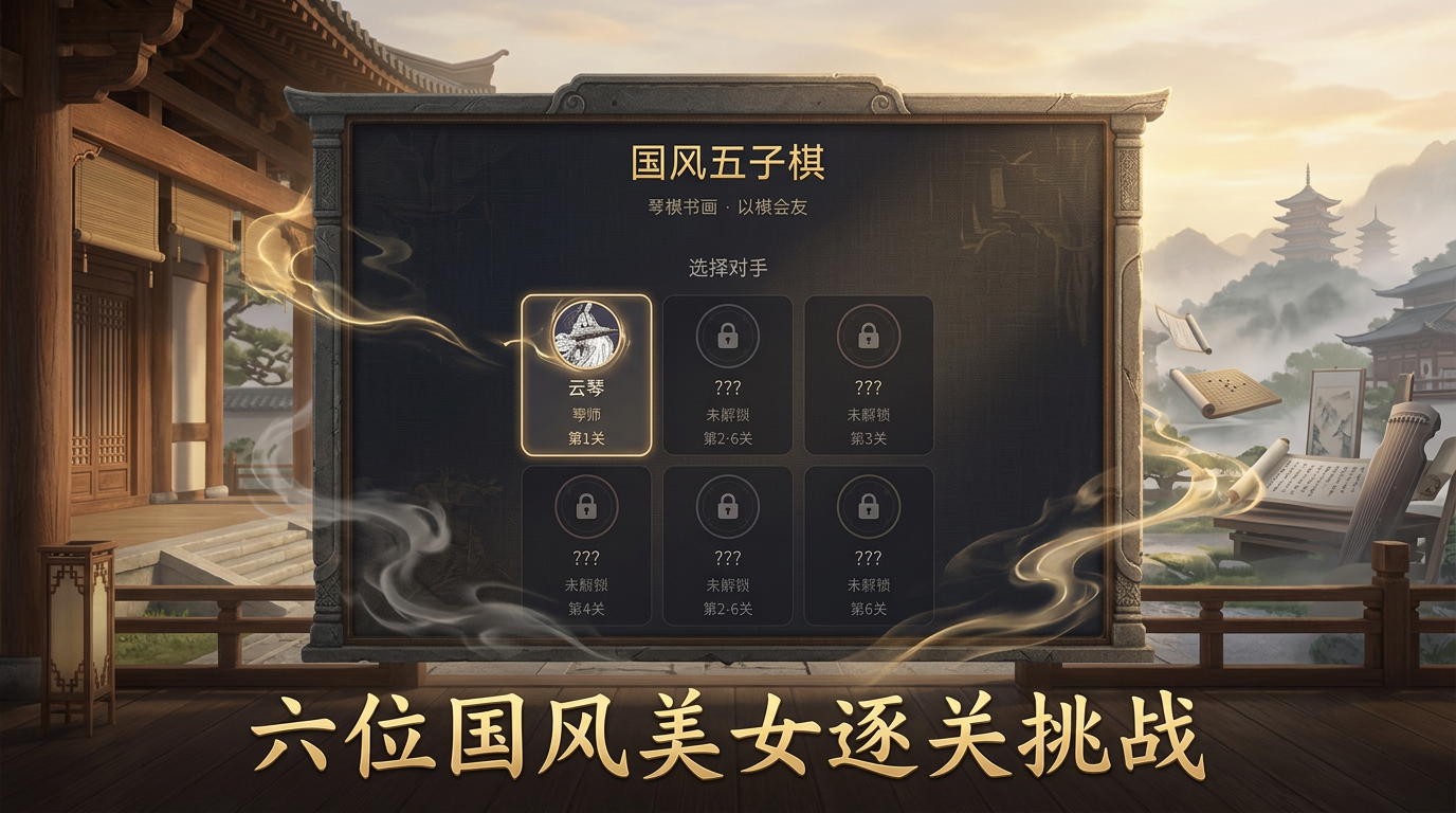 国风五子棋好玩吗 国风五子棋玩法简介_wishdown.com 国风五子棋好玩吗 国风五子棋玩法简介_wishdown.com