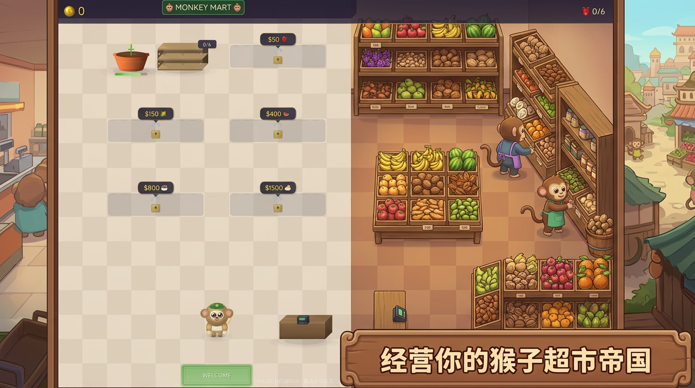 猴子超市 Monkey Mart好玩吗 猴子超市 Monkey Mart玩法简介_wishdown.com 猴子超市 Monkey Mart好玩吗 猴子超市 Monkey Mart玩法简介_wishdown.com
