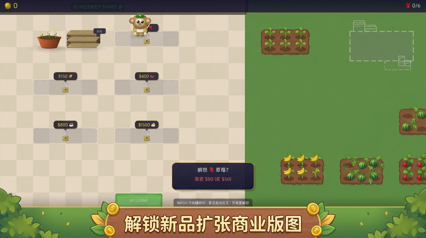 猴子超市 Monkey Mart好玩吗 猴子超市 Monkey Mart玩法简介_wishdown.com 猴子超市 Monkey Mart好玩吗 猴子超市 Monkey Mart玩法简介_wishdown.com