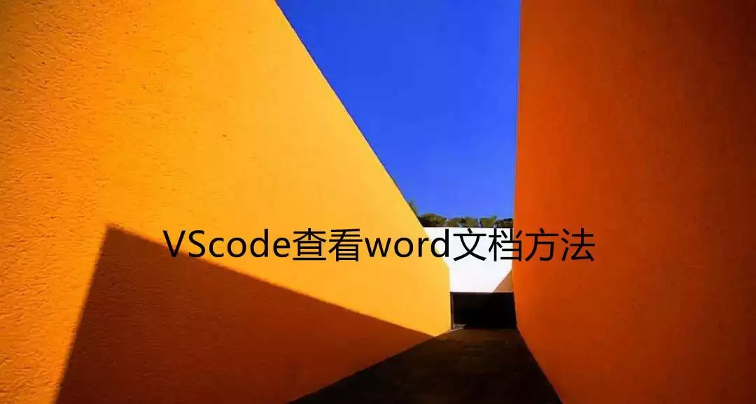 vscode��ô��word�ĵ�-��word�ĵ�����ϸ�������