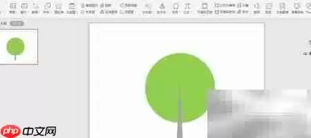 WPS创建树形目录方法_wishdown.com 为各个图形填充颜色并去掉轮廓线