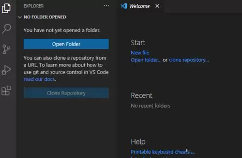 Visual Studio Code���õ������м��ô�ر�