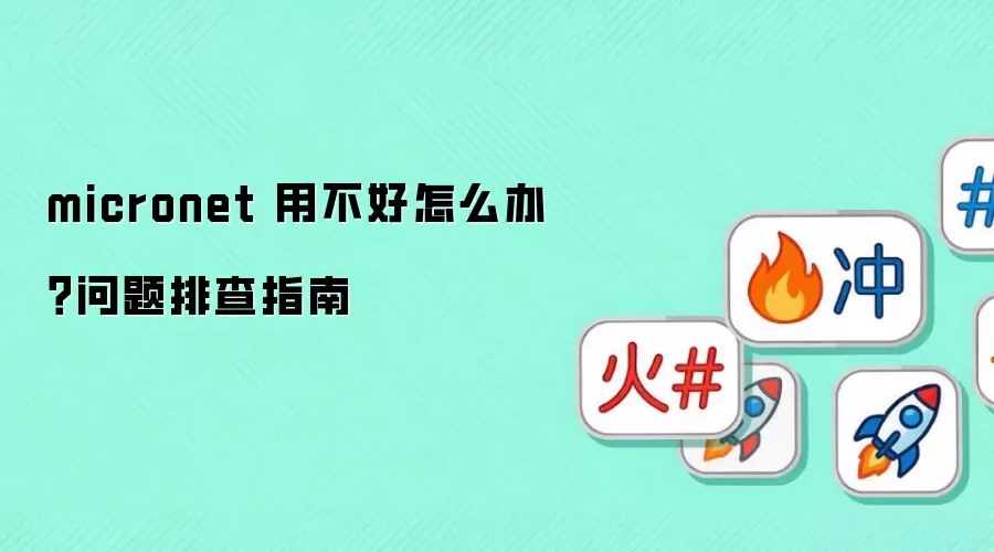 micronet �ò�����ô�죿�����Ų�ָ��