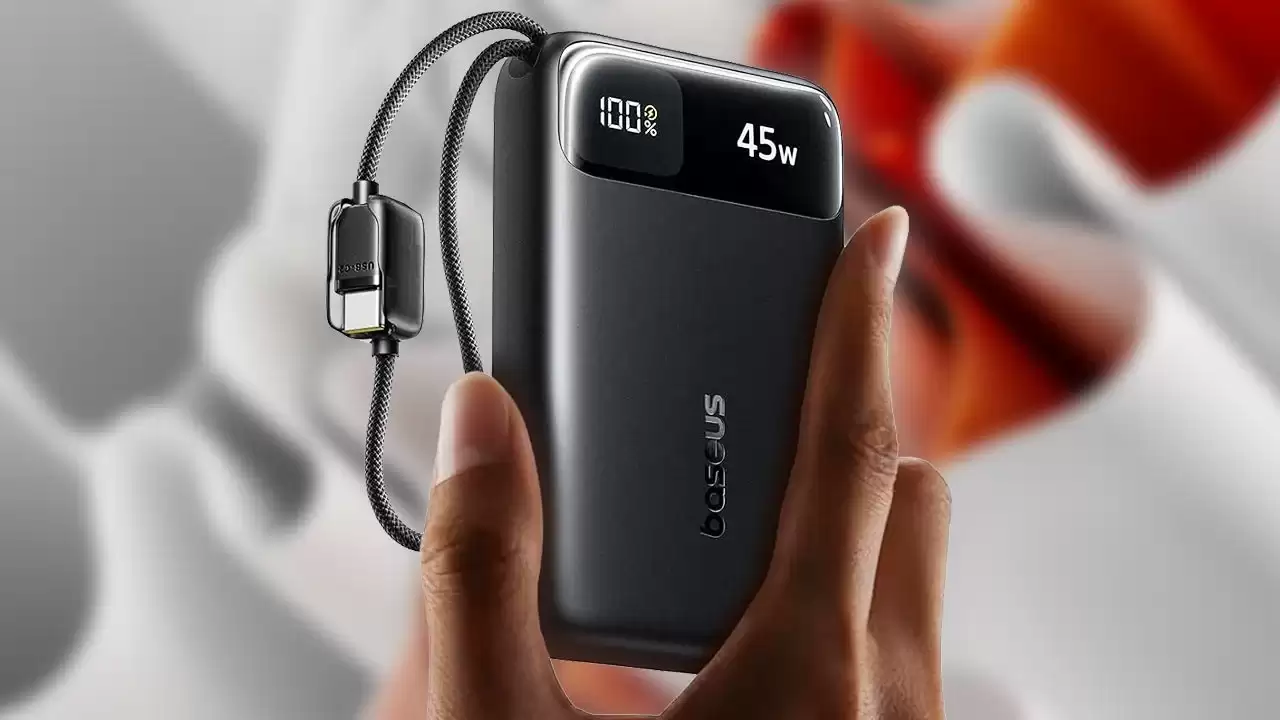 ��˼ 20,000mAh 45W �ƶ���Դ���Դ�˫ USB-C �ߣ��Żݺ���� 21 ��Ԫ