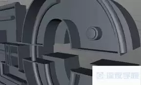 C4D��δ������幰��ģ��