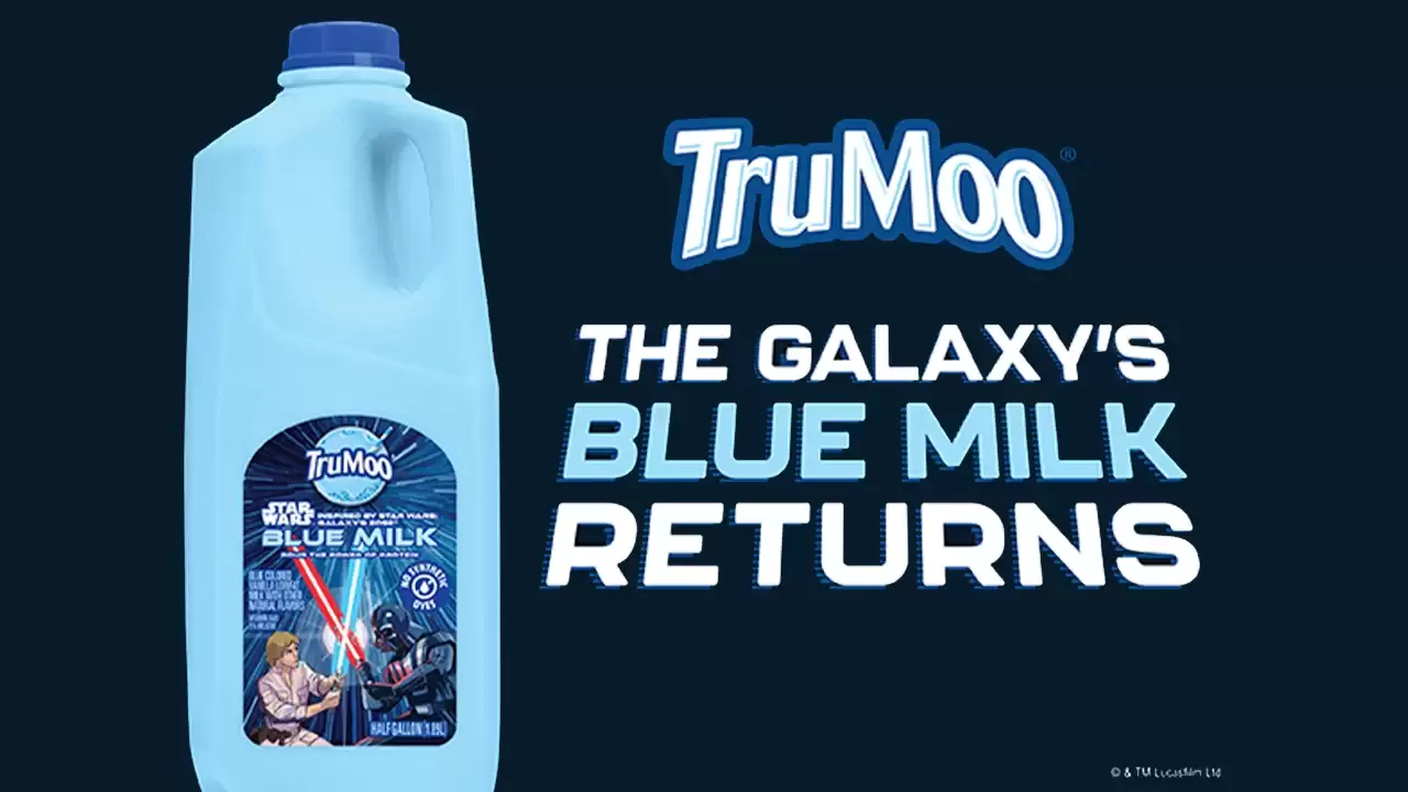 TruMoo Star Wars Blue Milk ���ڡ���ս�ա�ǰϦ�ذ��ع�