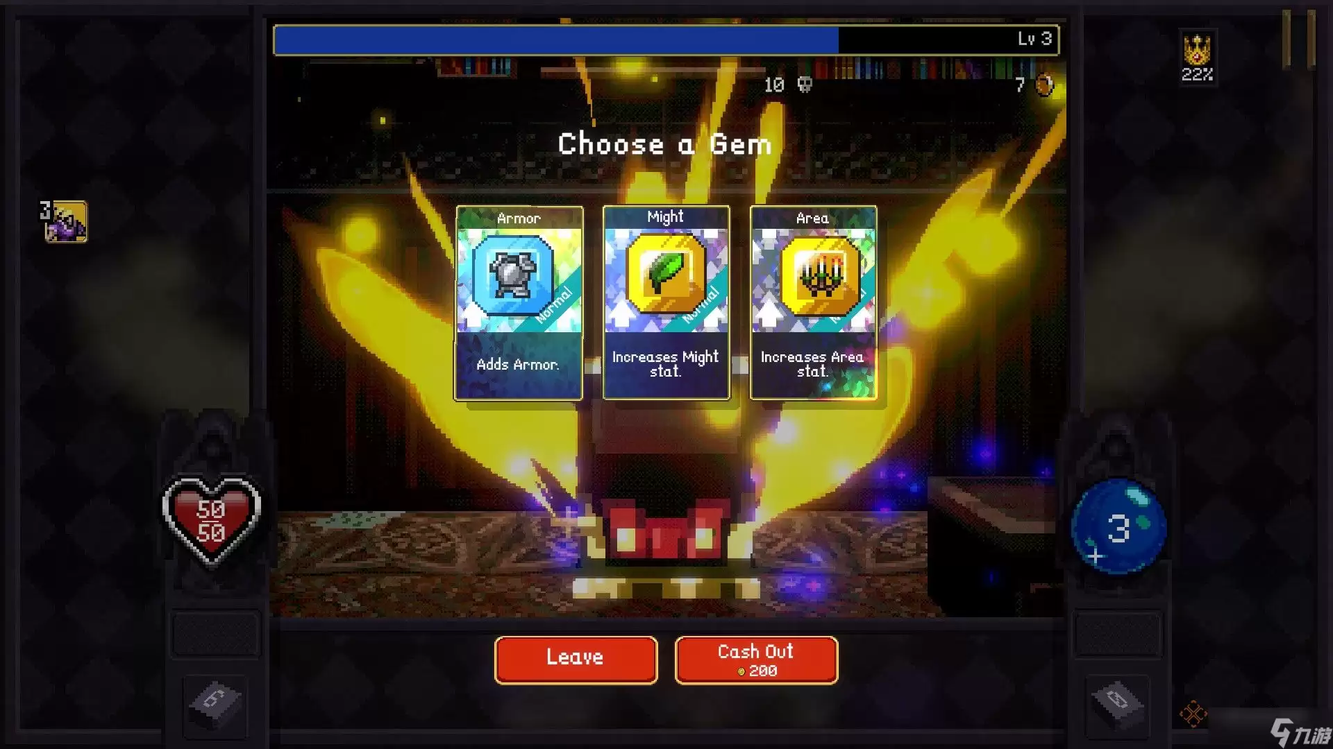 ��Vampire Crawlers���б�ʯϵͳ����