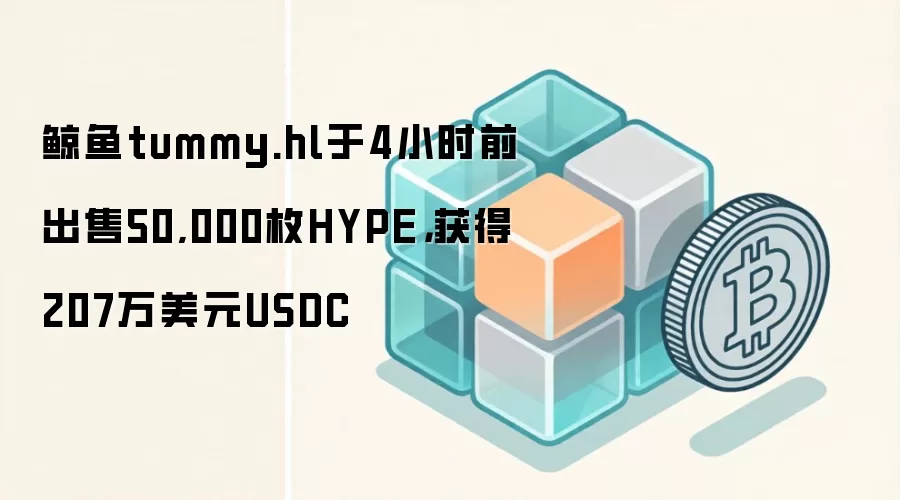����tummy.hl��4Сʱǰ����50,000öHYPE�����207����ԪUSDC