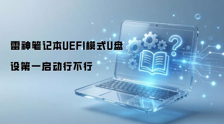 ����ʼǱ�UEFIģʽU�����һ�����в���