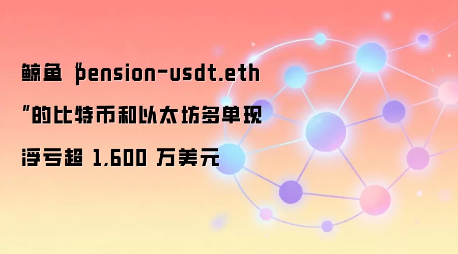 ���㡰pension-usdt.eth���ı��رҺ���̫���൥�ָ����� 1,600 ����Ԫ