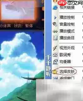 千千静听换皮肤教程_wishdown.com 千千静听换皮肤教程
